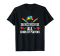 World Needs All Kinds Player Autism T-Shirt - Unique Graphic Men Women - T-Shirt, Sweatshirt, Hoodie