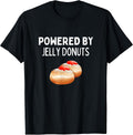 Powered By Jelly Donuts Funny Lover - Adult & Kids T-Shirts, Sweatshirts & Hoodies apparel design preview 1
