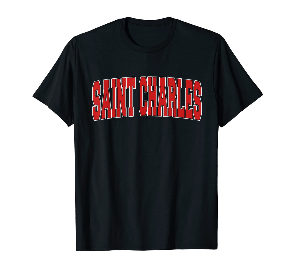 Saint Charles Mo Missouri Varsity Usa T-Shirt - Custom Art Print Men Women - T-Shirt, Sweatshirt, Hoodie