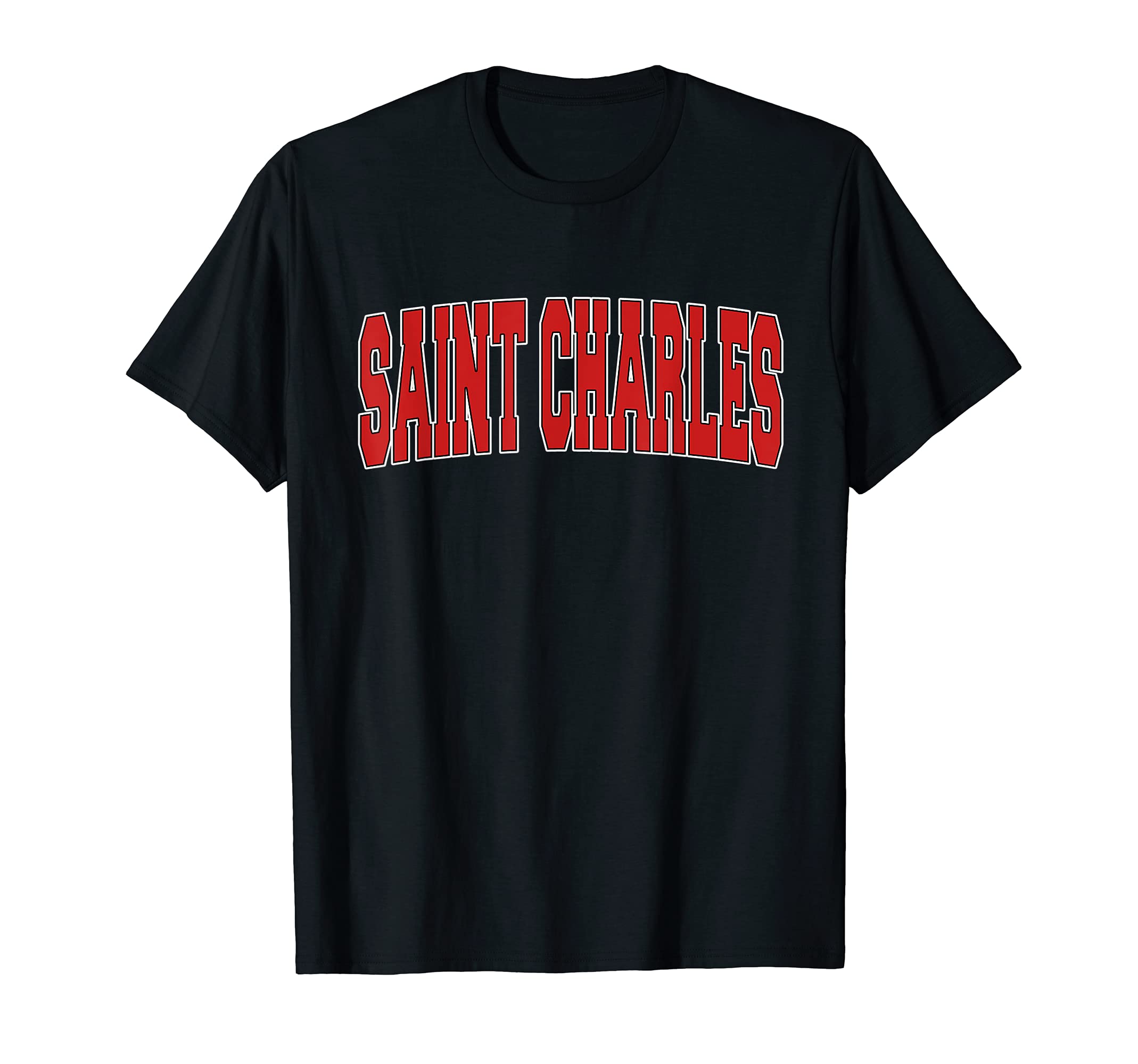 Saint Charles Mo Missouri Varsity Usa T-Shirt - Custom Art Print Men Women - T-Shirt, Sweatshirt, Hoodie