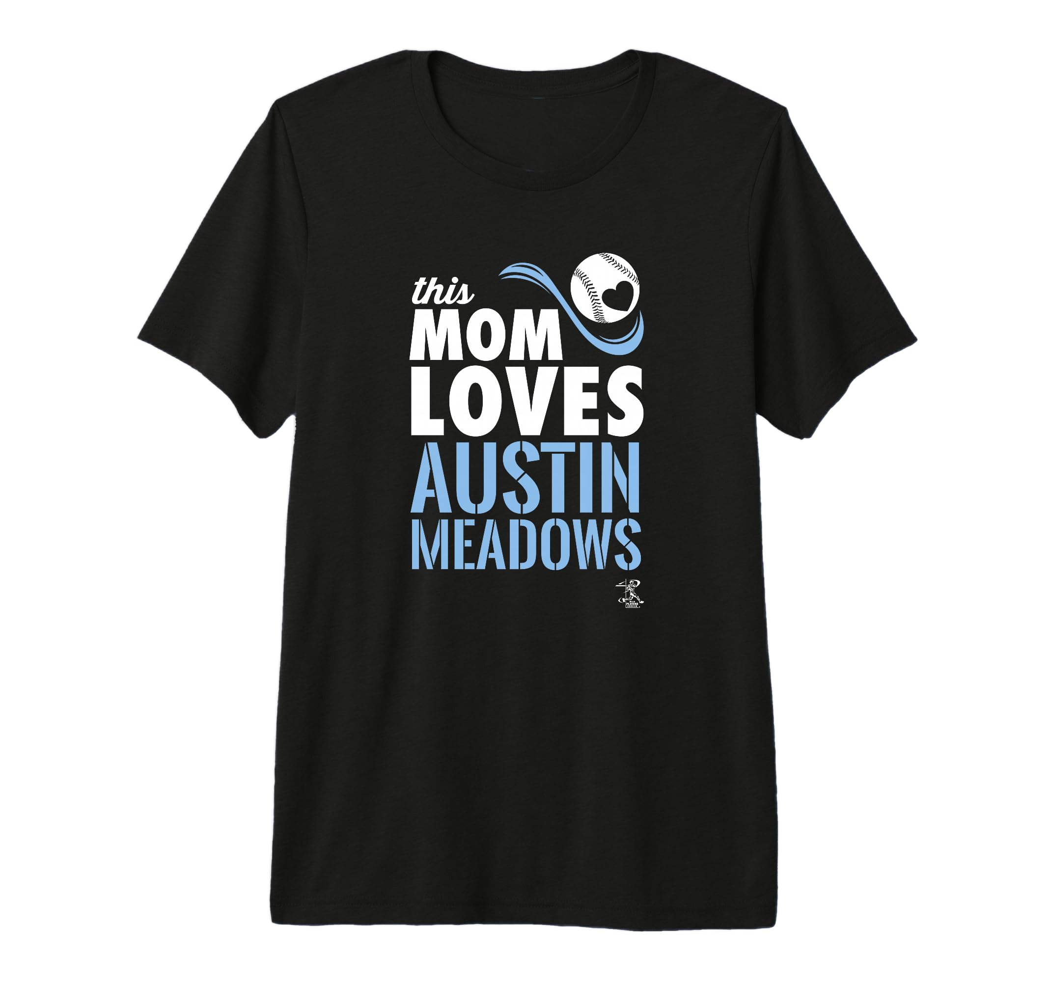 Austin Meadows This Mom Loves Tri Blend T-Shirt - Graphic Print Unisex - T-Shirt, Sweatshirt, Hoodie