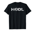 Hodl Bitcoin Crypto Currency Distressed T-Shirt - Graphic Print for Adults - T-Shirt, Sweatshirt, Hoodie