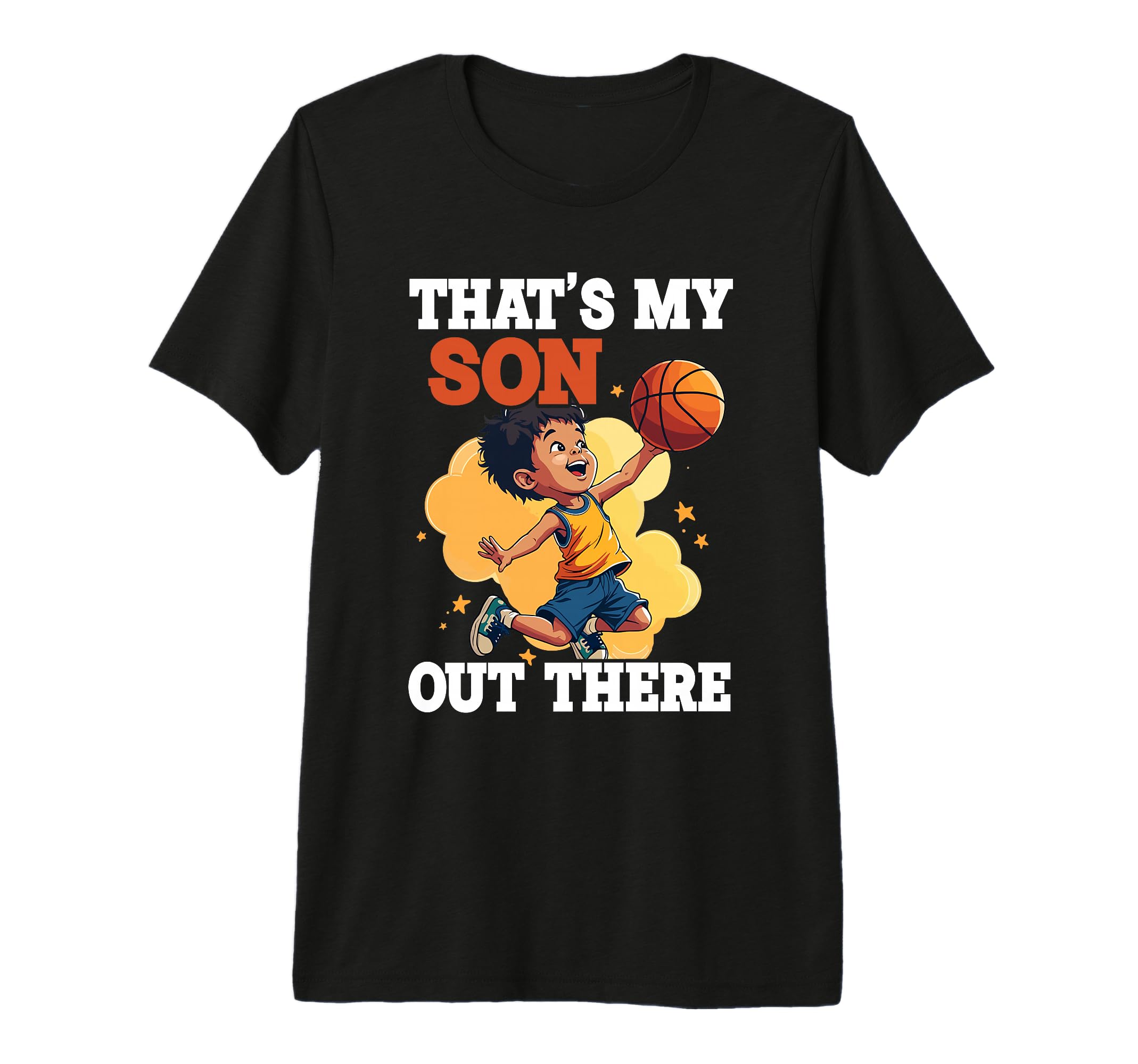 Fathers Day Basketball Dad Game Day T-Shirt - Aesthetic Graphic Men Women - T-Shirt, Sweatshirt, Hoodie