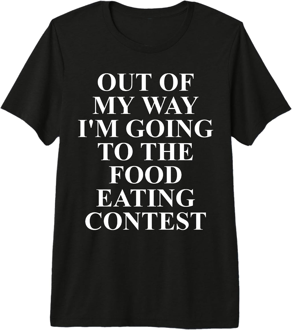 Cool Food Eating Contest Humor Quote Merch - Adult & Kids T-Shirts, Sweatshirts & Hoodies apparel design preview 1