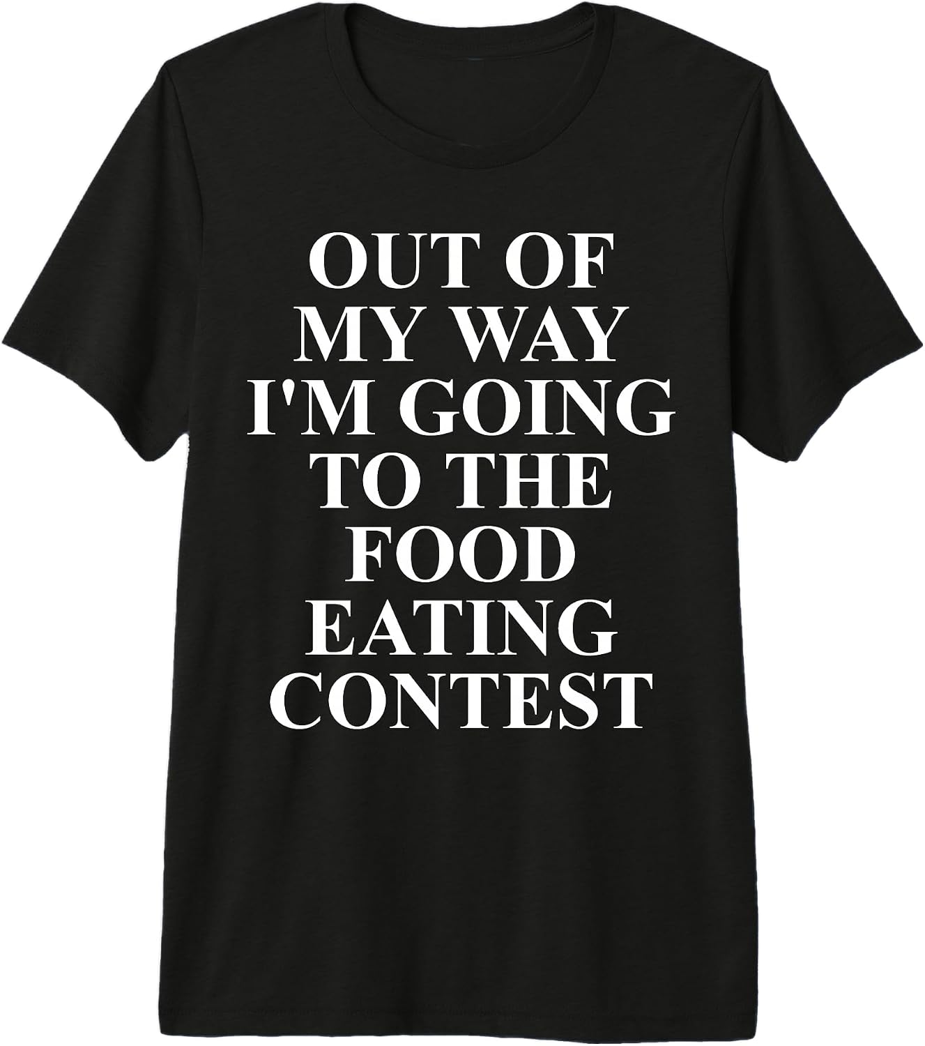 Cool Food Eating Contest Humor Quote Merch - Adult & Kids T-Shirts, Sweatshirts & Hoodies apparel design preview 1