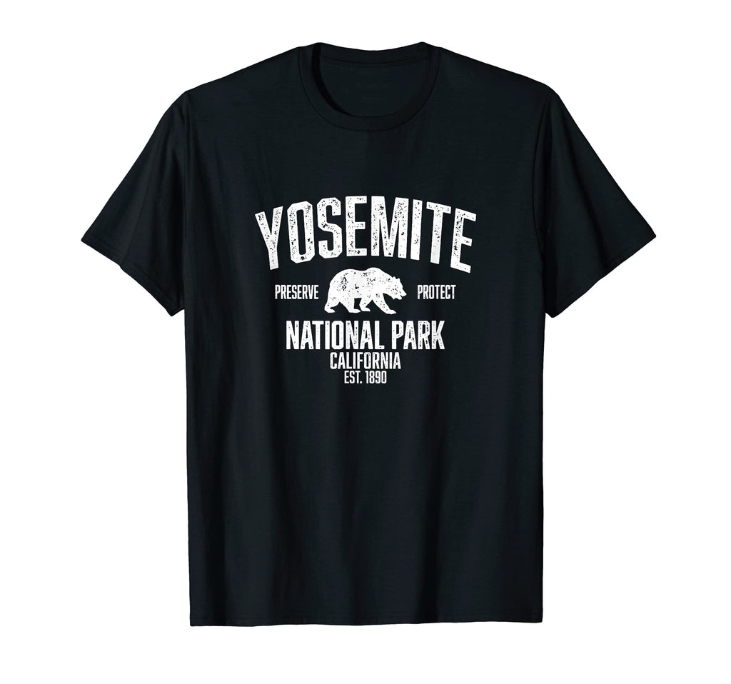 Yosemite National Park California T-Shirt - Minimalist Print Men Women - T-Shirt, Sweatshirt, Hoodie