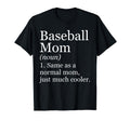Baseball Mom Definition Funny T-Shirt - Aesthetic Graphic Men Women - T-Shirt, Sweatshirt, Hoodie