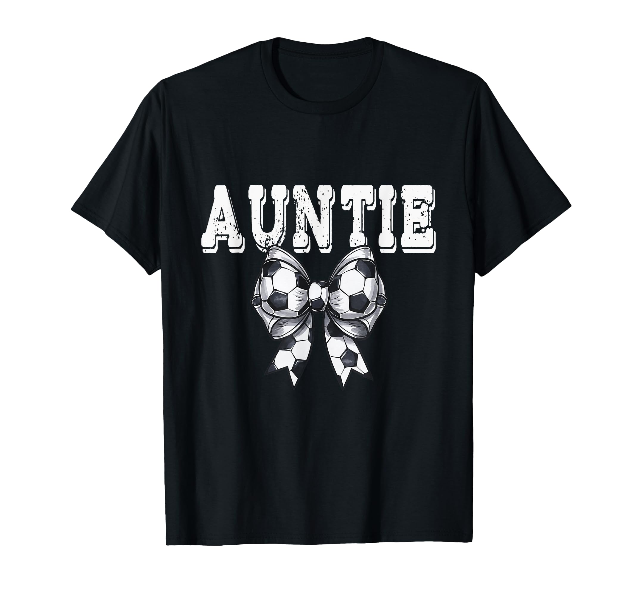 Coquette Soccer Bow Mom Sister T-Shirt - Casual Everyday Wear for Adults - T-Shirt, Sweatshirt, Hoodie