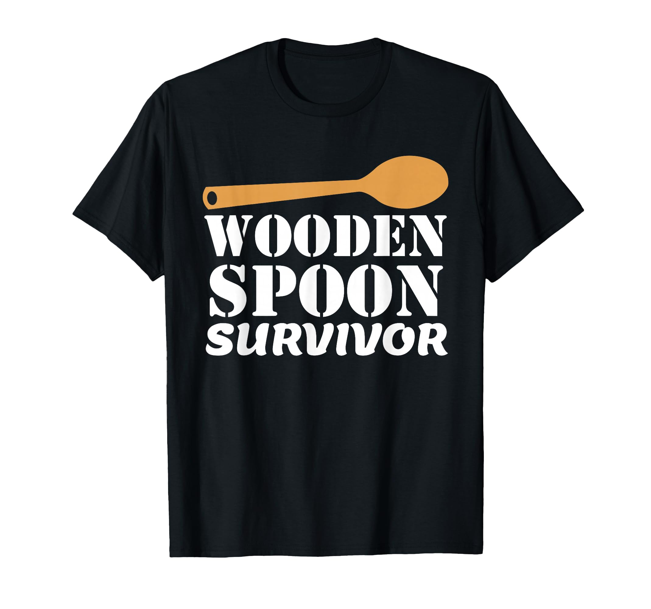 Mens 90S Wooden Spoon Survivor Funny T-Shirt - Custom Art Print Men Women - T-Shirt, Sweatshirt, Hoodie