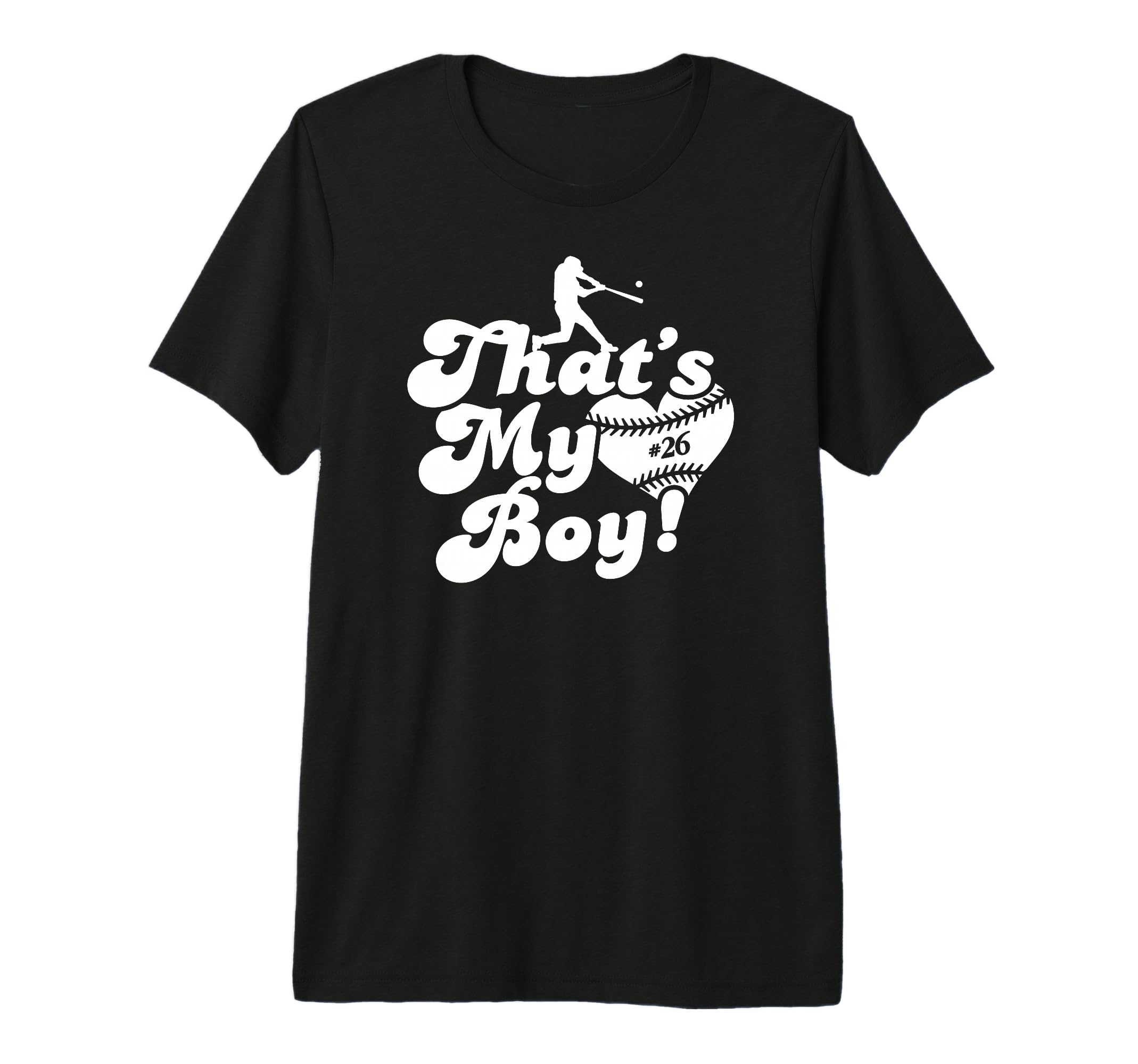 Custom Thats My 26 Jersey Baseball Mom T-Shirt - Graphic Print for Adults - T-Shirt, Sweatshirt, Hoodie