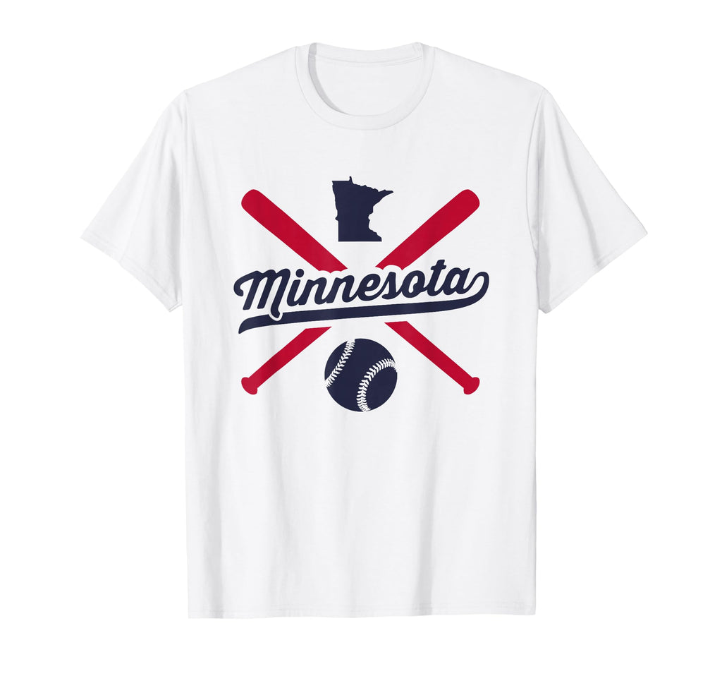 Minnesota Baseball State Pride Love City T-Shirt - Novelty Apparel Unisex - T-Shirt, Sweatshirt, Hoodie