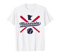 Minnesota Baseball State Pride Love City T-Shirt - Novelty Apparel Unisex - T-Shirt, Sweatshirt, Hoodie