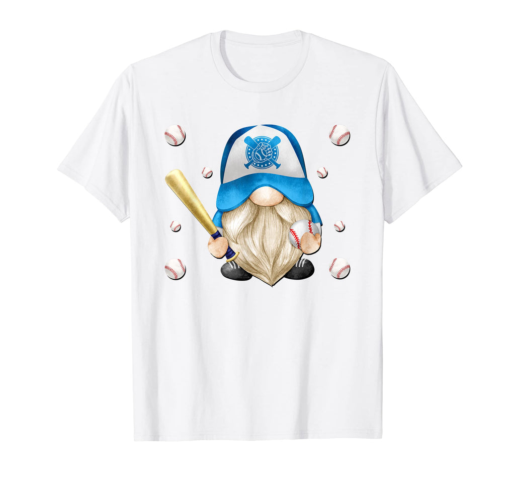 Blue Gnome Grandpa Just Who Loves T-Shirt - Streetwear Style Unisex - T-Shirt, Sweatshirt, Hoodie