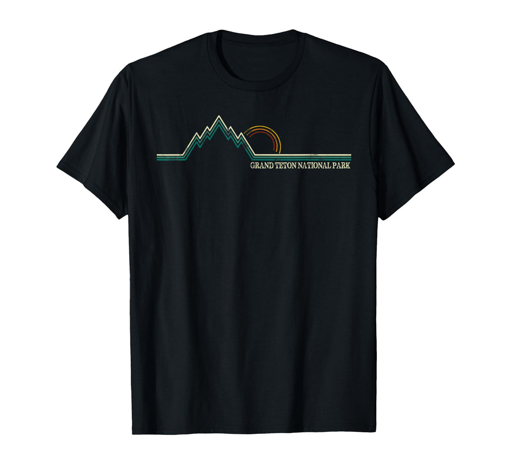 Summer Grand Teton National Park T-Shirt - Minimalist Print Men Women - T-Shirt, Sweatshirt, Hoodie