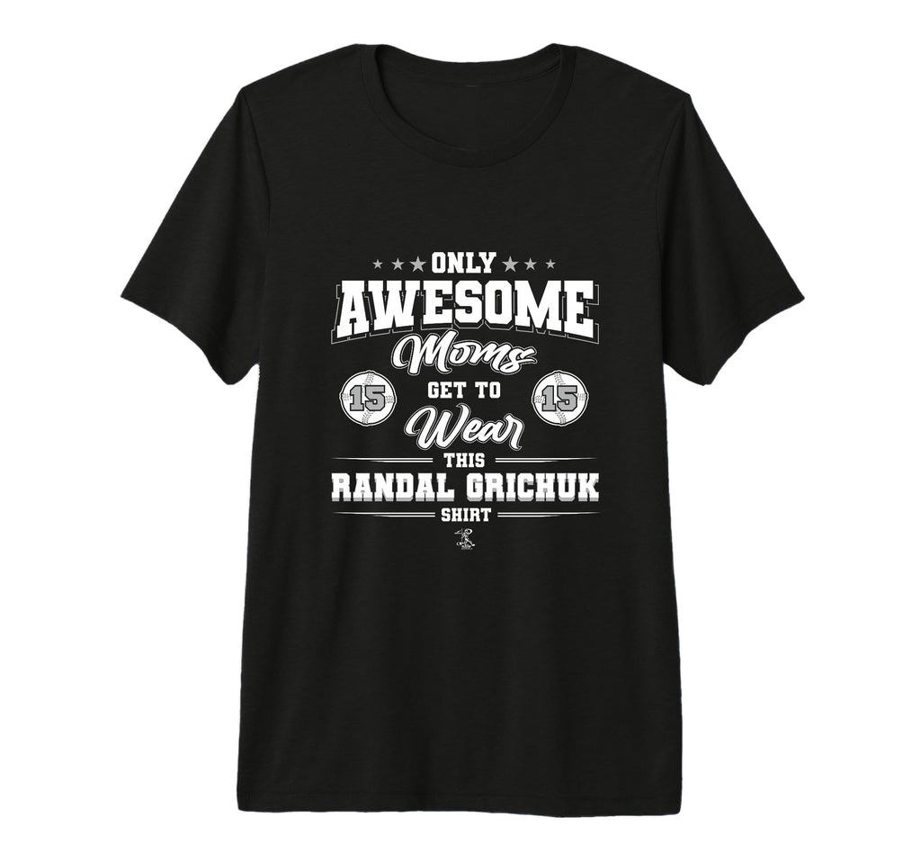 Randal Grichuk Awesome Moms Tri Blend T-Shirt - Streetwear Style Men Women - T-Shirt, Sweatshirt, Hoodie