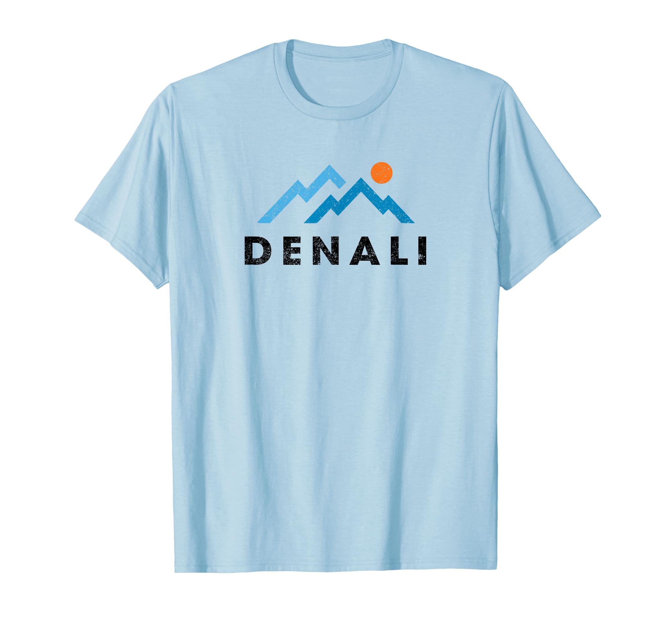 Denali National Park Mountains Hiking T-Shirt - Custom Art Print Men Women - T-Shirt, Sweatshirt, Hoodie