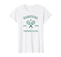 Hamptons Athletics Tennis Club Racquet Prep T-Shirt - Graphic Print Unisex - T-Shirt, Sweatshirt, Hoodie