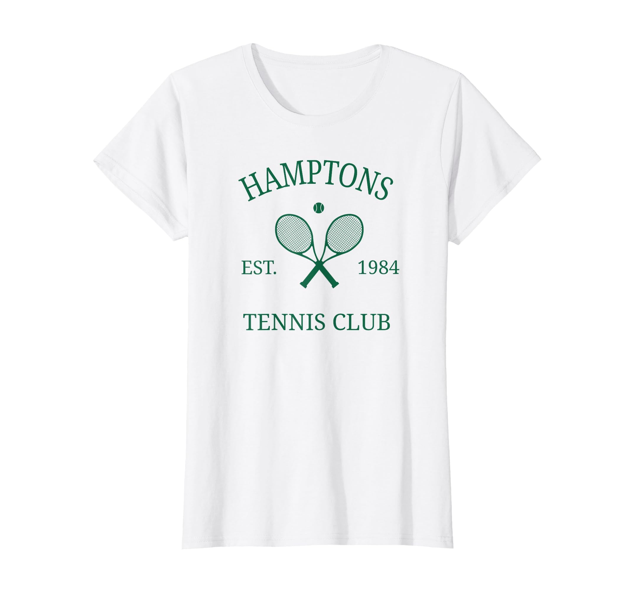 Hamptons Athletics Tennis Club Racquet Prep T-Shirt - Graphic Print Unisex - T-Shirt, Sweatshirt, Hoodie