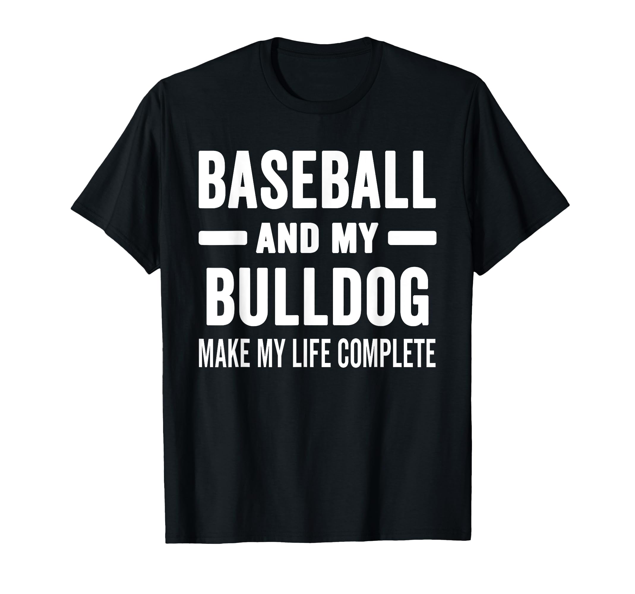Baseball And My Bulldog Mama Dog Lover T-Shirt - Novelty Apparel Men Women - T-Shirt, Sweatshirt, Hoodie
