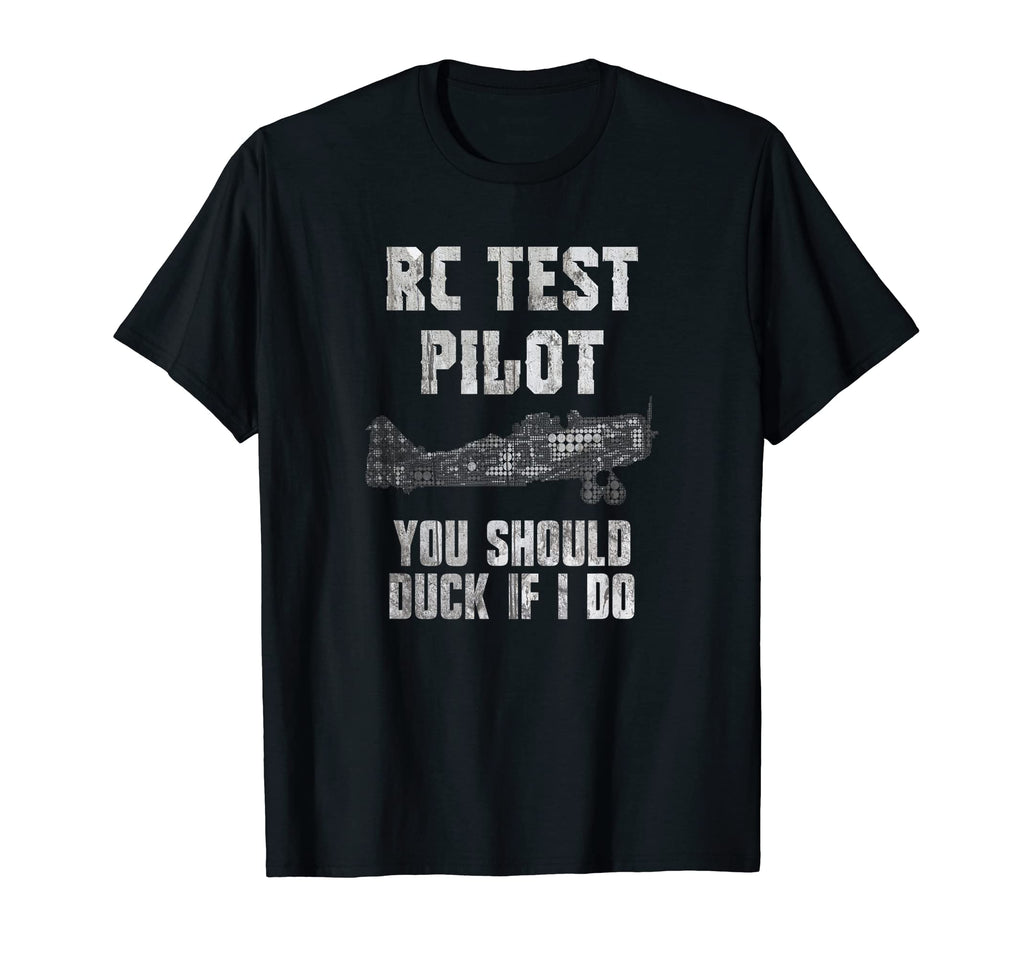 Rc Test Pilot Distressed Plane Hobby T-Shirt - Trendy Graphic for Adults - T-Shirt, Sweatshirt, Hoodie