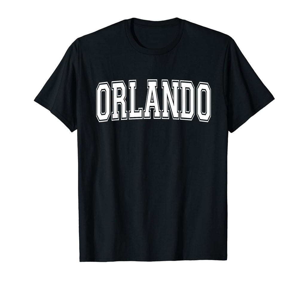 Orlando Fl Florida Usa Sports Varsity T-Shirt - Trendy Graphic for Adults - T-Shirt, Sweatshirt, Hoodie