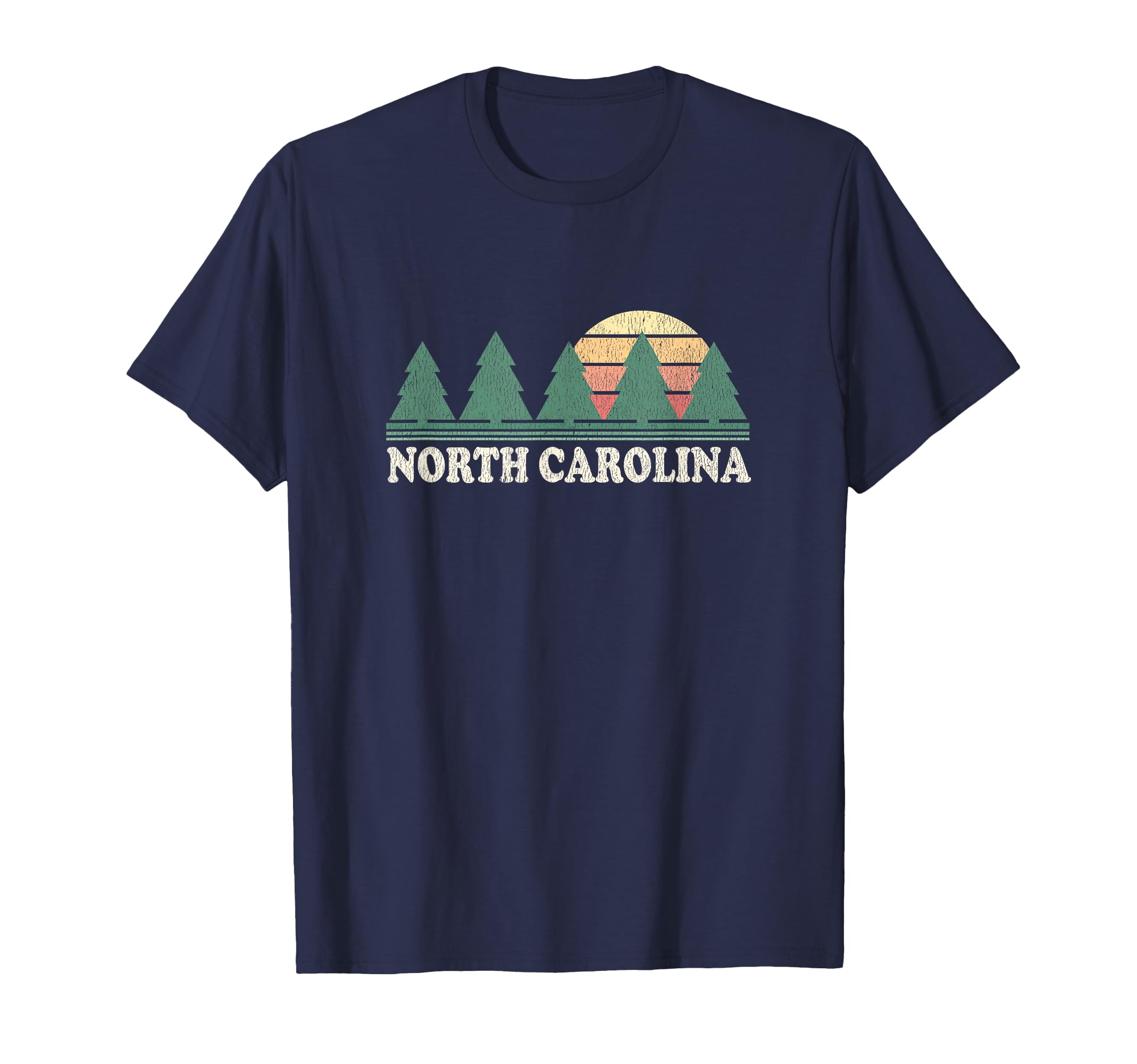 North Carolina Nc 70S T-Shirt - Trendy Graphic for Adults - T-Shirt, Sweatshirt, Hoodie