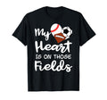 My Heart Is Fields Baseball Soccer T-Shirt - Aesthetic Graphic Unisex - T-Shirt, Sweatshirt, Hoodie