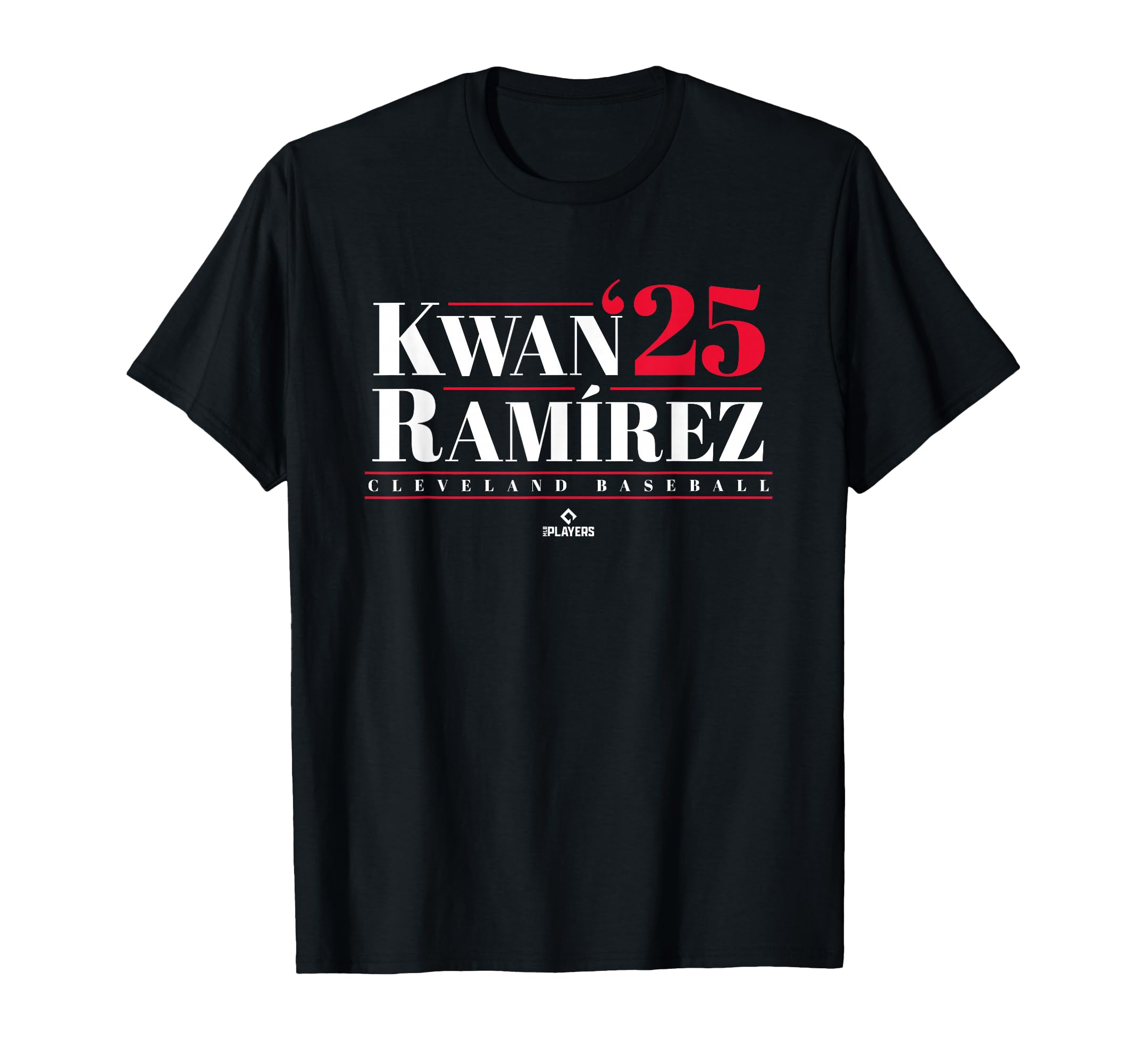 Jos Ram Rez Steven Kwan 2025 Cleveland T-Shirt - Graphic Print for Adults - T-Shirt, Sweatshirt, Hoodie