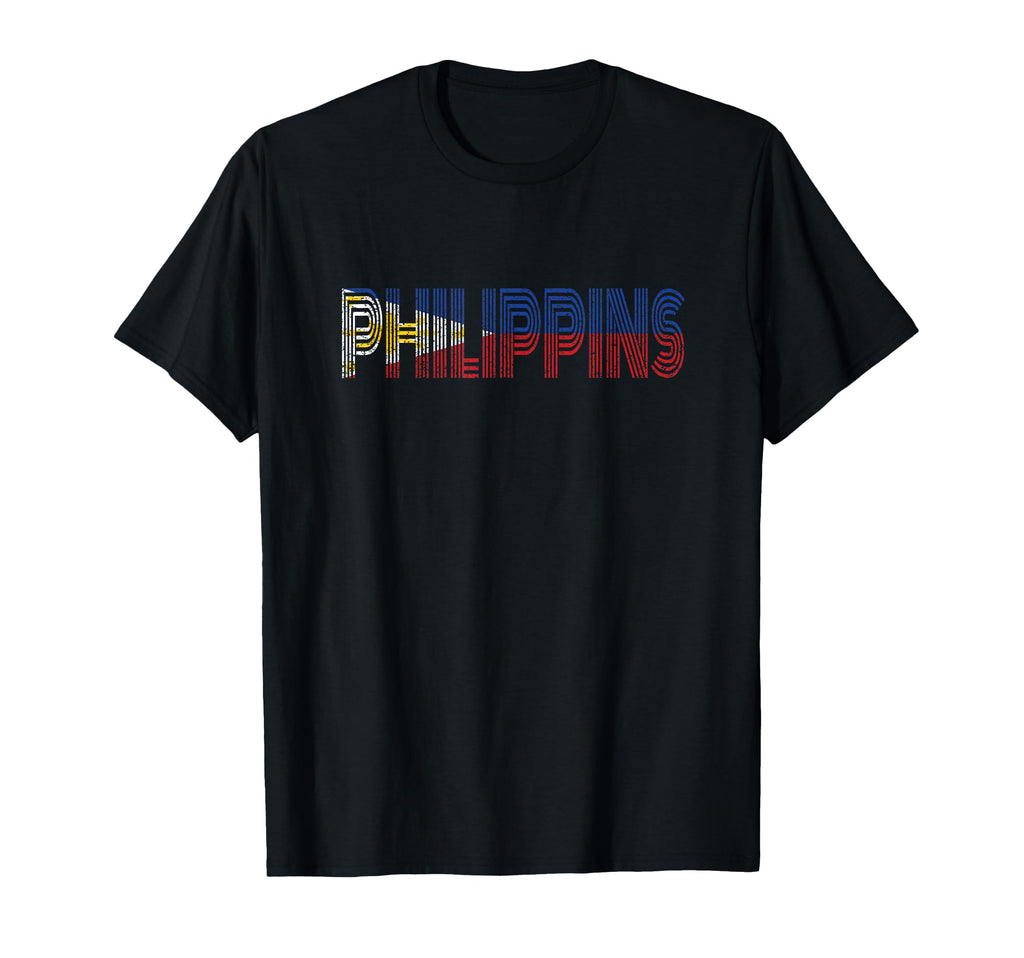 Philippines Islands Flag Gift T-Shirt - Minimalist Print Men Women - T-Shirt, Sweatshirt, Hoodie