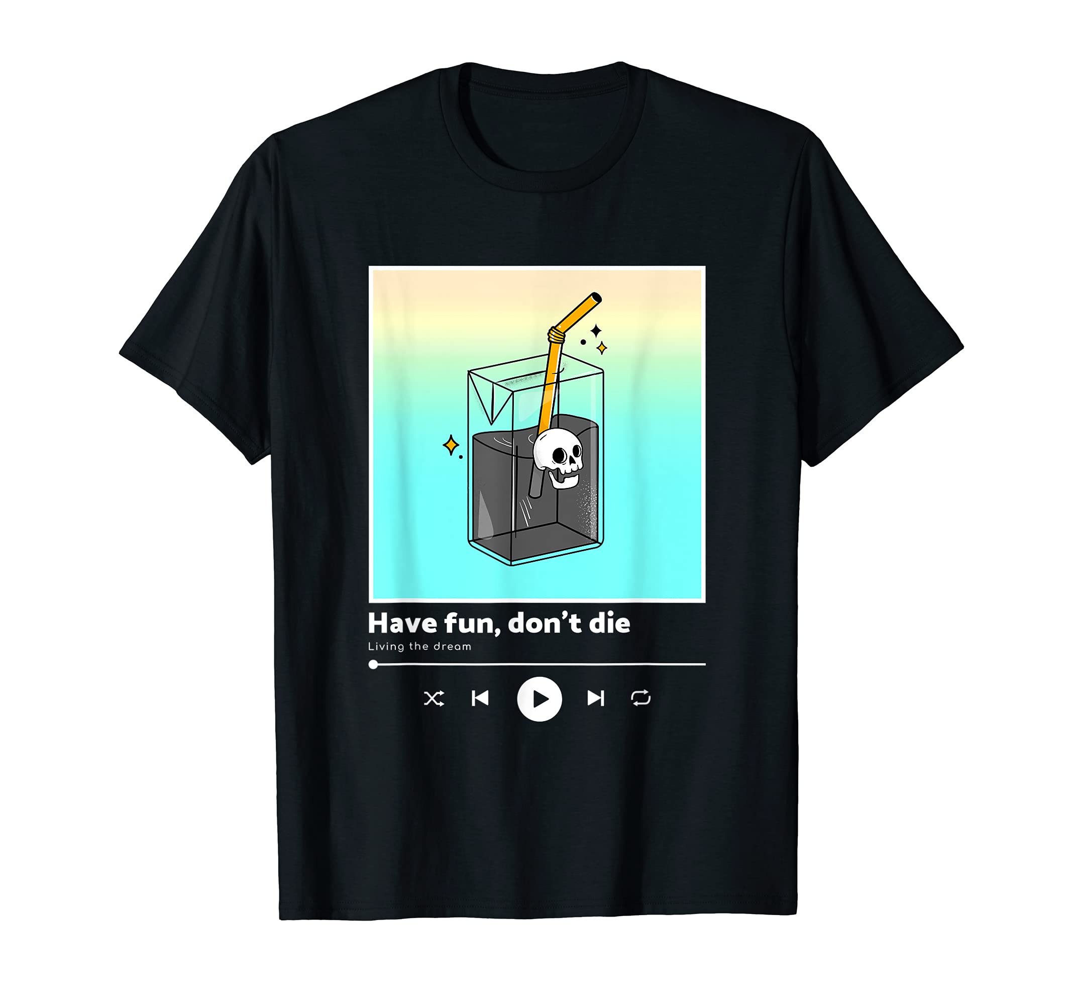 Pastel Goth Skull Drink Aesthetic T-Shirt - Streetwear Style for Adults - T-Shirt, Sweatshirt, Hoodie
