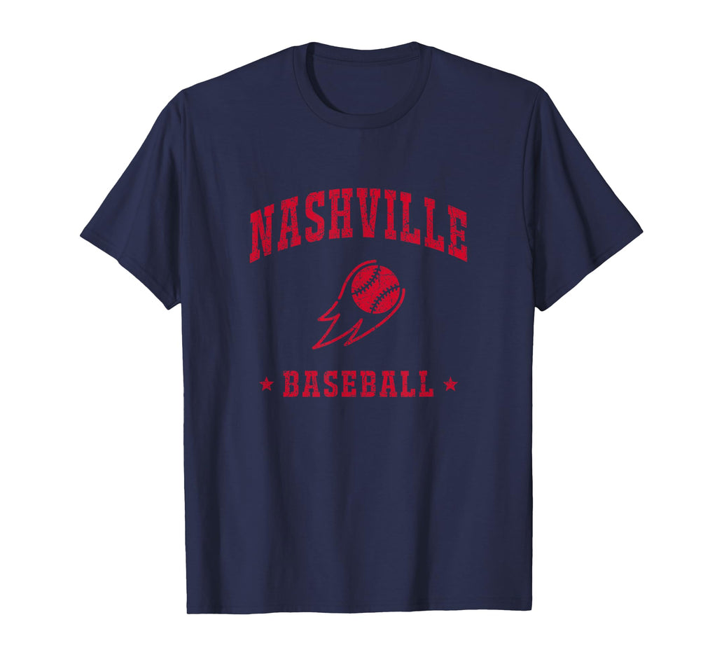 Nashville Baseball Gameday Baseball T-Shirt - Streetwear Style for Adults - T-Shirt, Sweatshirt, Hoodie