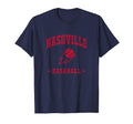 Nashville Baseball Gameday Baseball T-Shirt - Streetwear Style for Adults - T-Shirt, Sweatshirt, Hoodie