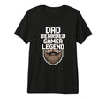 Mens Funny Gamer Bearded Dad Gaming Dad T-Shirt - Aesthetic Graphic Unisex - T-Shirt, Sweatshirt, Hoodie