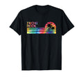 Yacht Rock Tie Dye Inspired Striped T-Shirt - Graphic Print for Adults - T-Shirt, Sweatshirt, Hoodie