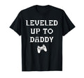 Gamer Dad Fathers Day Announcement T-Shirt - Minimalist Print Men Women - T-Shirt, Sweatshirt, Hoodie