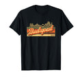 Budapest Skyline Hungary Stripes Hungarian T-Shirt - Trendy Graphic Unisex - T-Shirt, Sweatshirt, Hoodie