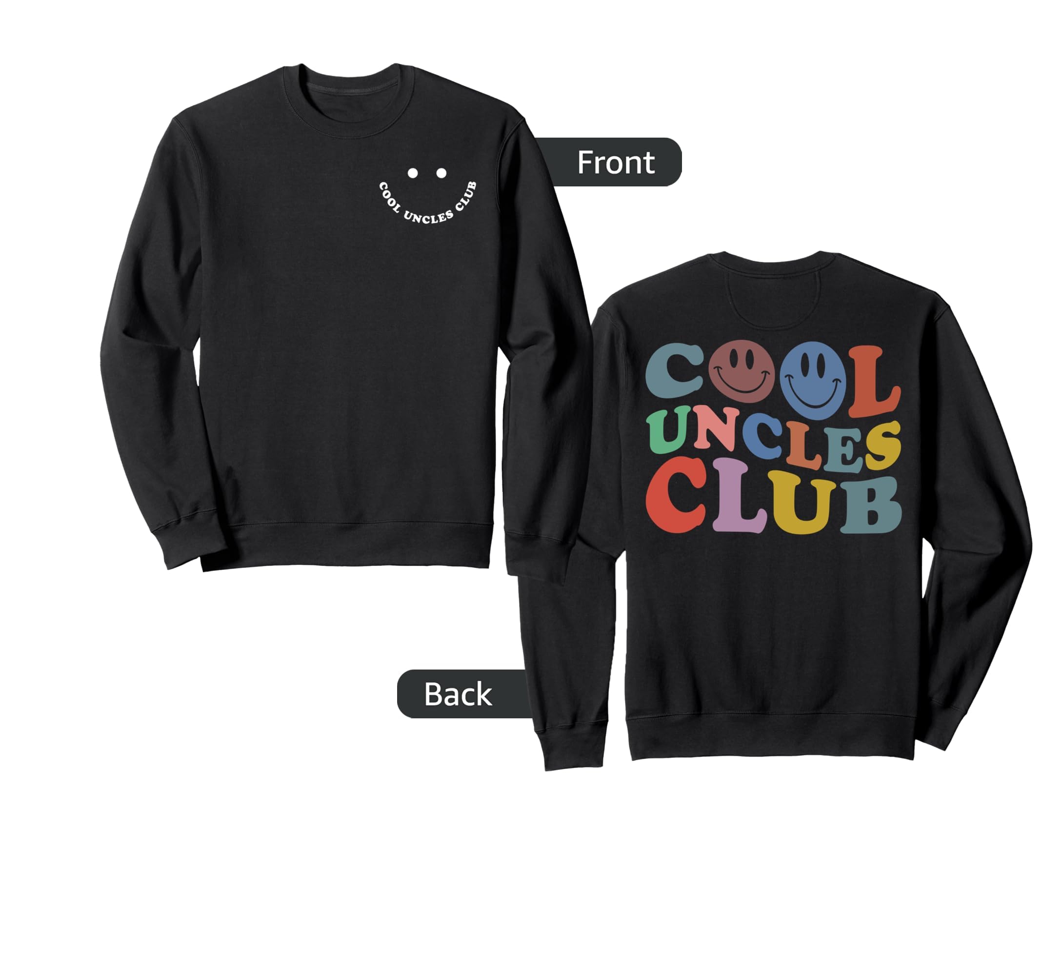Uncles Club Uncle To Be Gift Sweatshirt - Novelty Apparel Men Women - T-Shirt, Sweatshirt, Hoodie