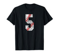 Baseball Mom 5 Jersey Baseball T-Shirt - Custom Art Print for Adults - T-Shirt, Sweatshirt, Hoodie