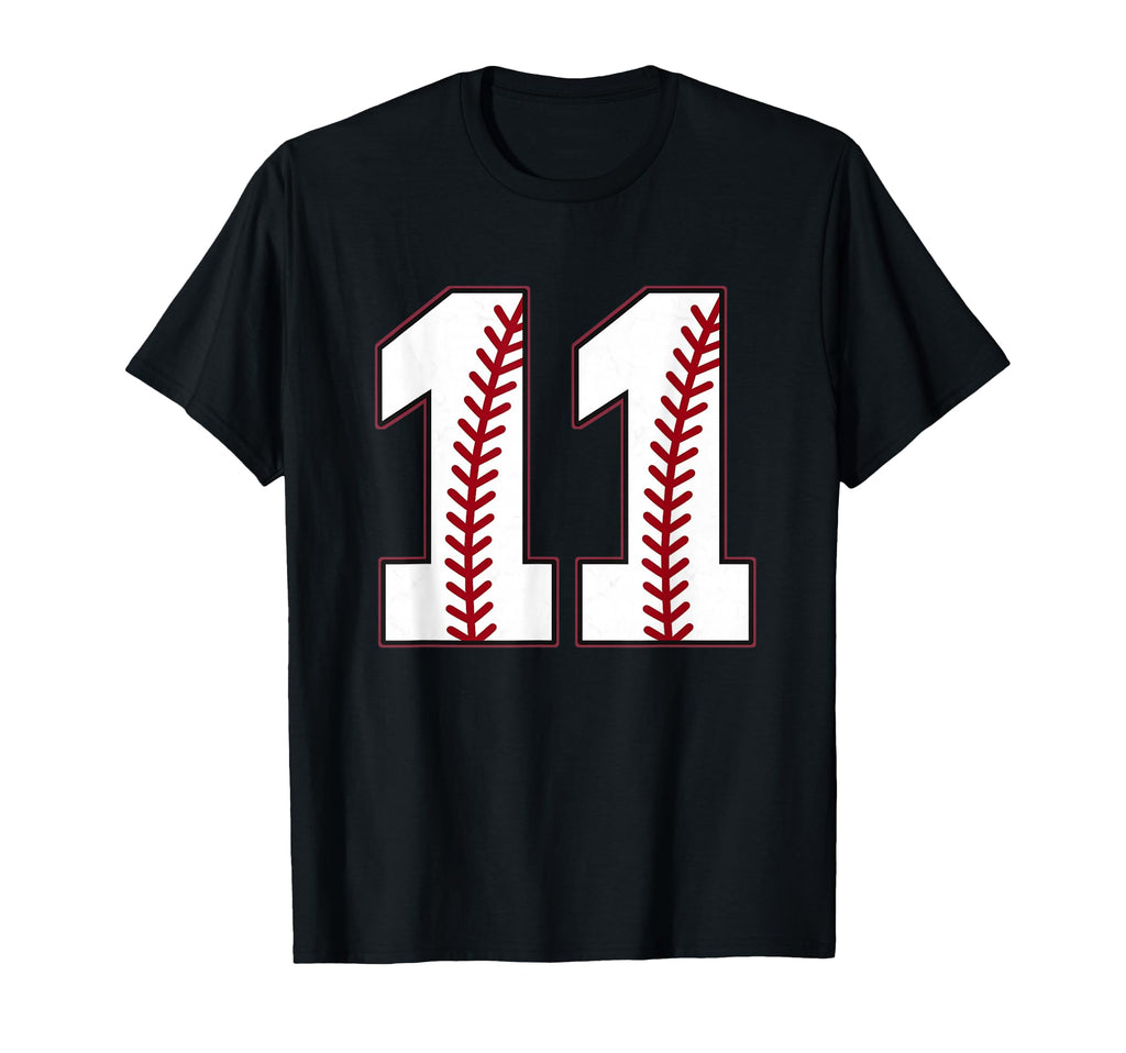 Baseball Number 11 Jersey Sports T-Shirt - Graphic Print for Adults - T-Shirt, Sweatshirt, Hoodie