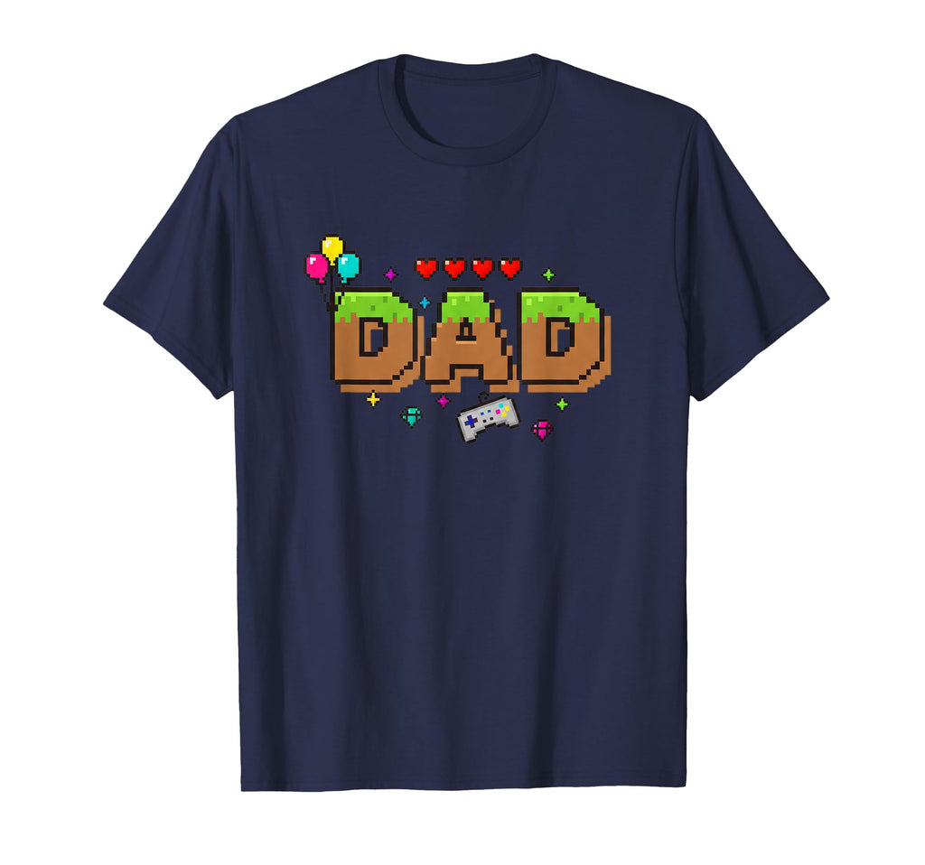 Dad Pixel Gamer Dad Video Game Dad T-Shirt - Streetwear Style Men Women - T-Shirt, Sweatshirt, Hoodie