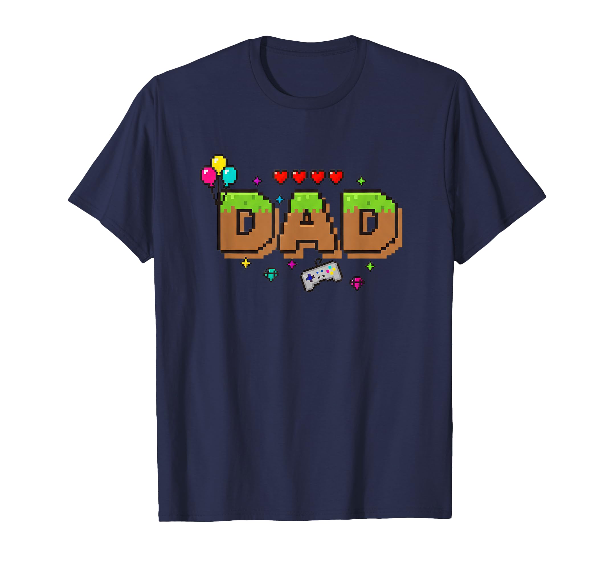 Dad Pixel Gamer Dad Video Game Dad T-Shirt - Streetwear Style Men Women - T-Shirt, Sweatshirt, Hoodie