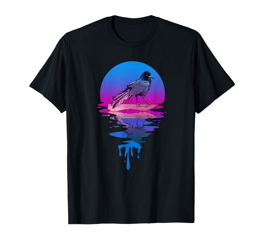 Sunset Grackle T-Shirt - Aesthetic Graphic for Adults - T-Shirt, Sweatshirt, Hoodie