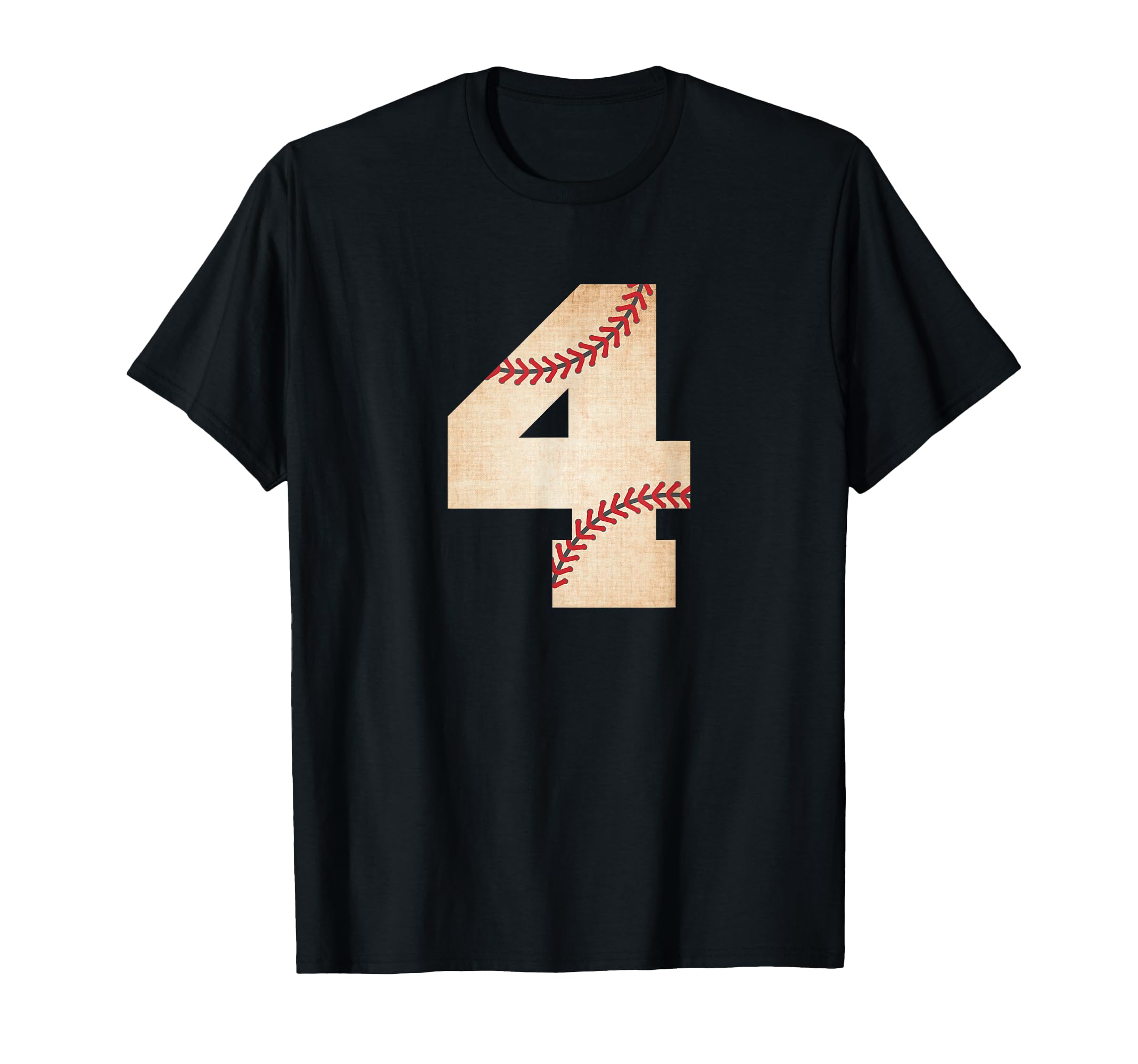 Baseball Number 4 Player T-Shirt - Trendy Graphic for Adults - T-Shirt, Sweatshirt, Hoodie