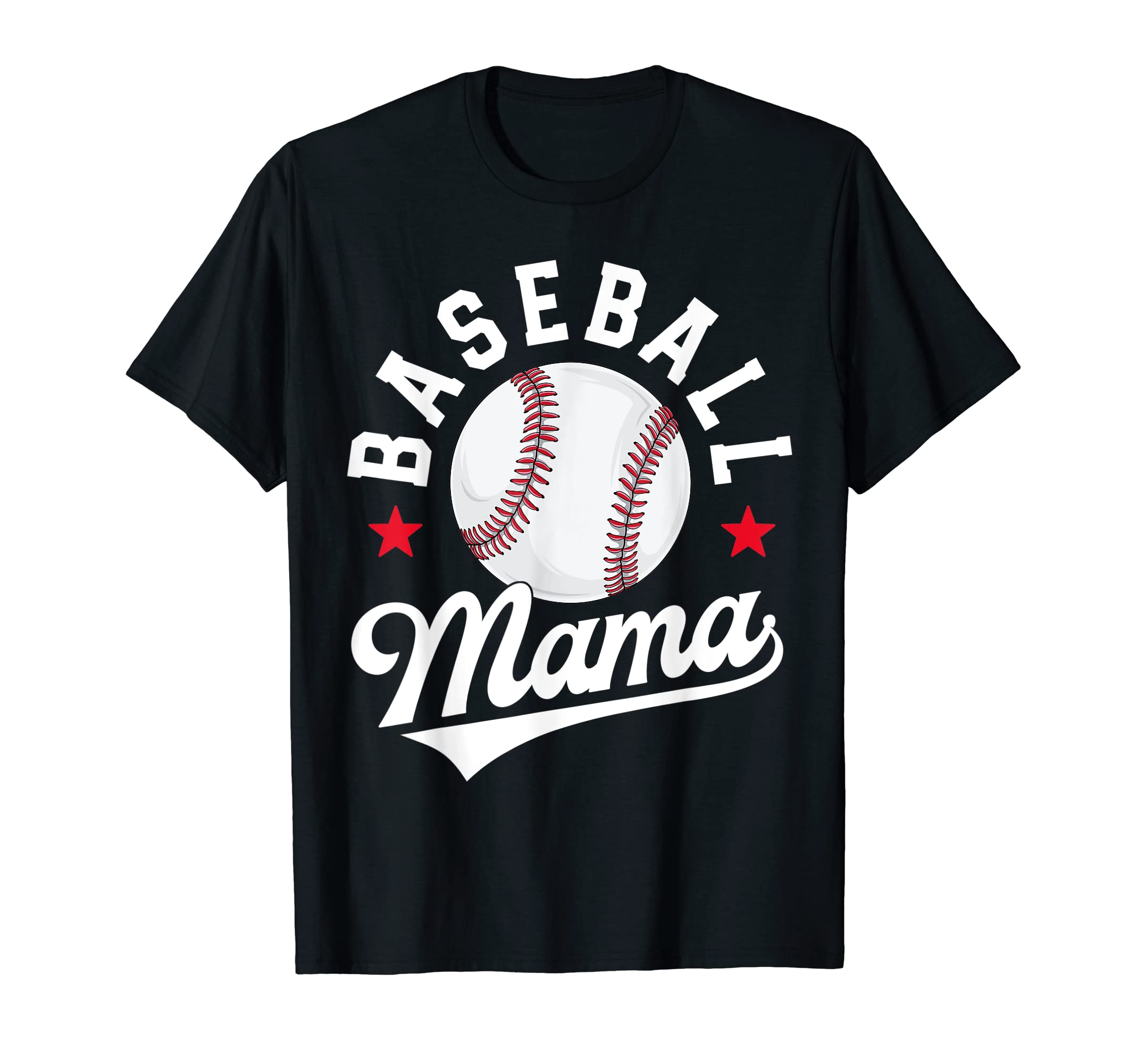 Baseball Mama Matching Family School T-Shirt - Minimalist Print Unisex - T-Shirt, Sweatshirt, Hoodie
