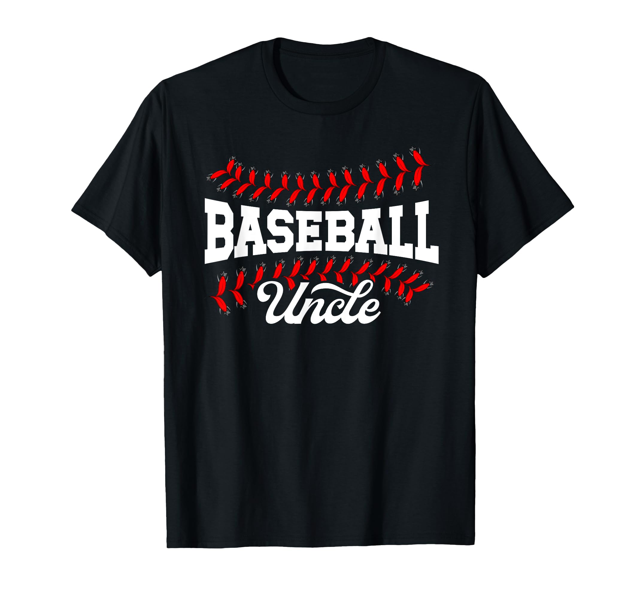 Baseball Uncle Baseball Player Uncle T-Shirt - Minimalist Print Unisex - T-Shirt, Sweatshirt, Hoodie