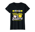 Ballers Mama Mom Baseball And T-Shirt - Minimalist Print for Adults - T-Shirt, Sweatshirt, Hoodie