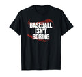 Baseball Seams Isnt Boring Hoodie - Unique Graphic Men Women - T-Shirt, Sweatshirt, Hoodie