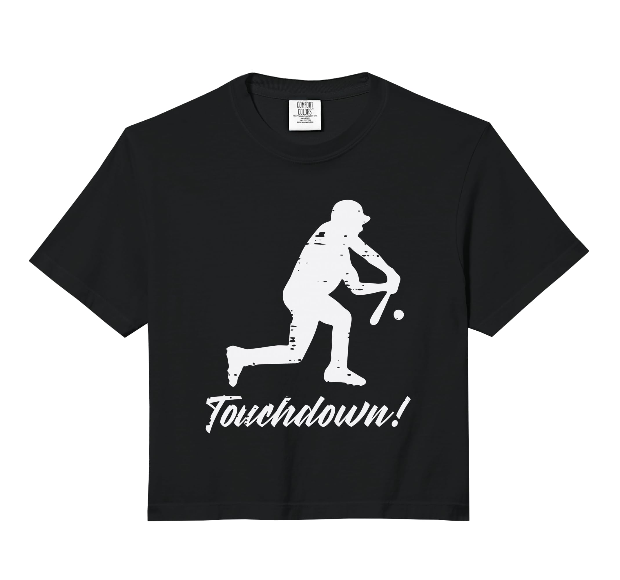 Touchdown Baseball Batter Sports T-Shirt - Fun Novelty Design Men Women - T-Shirt, Sweatshirt, Hoodie
