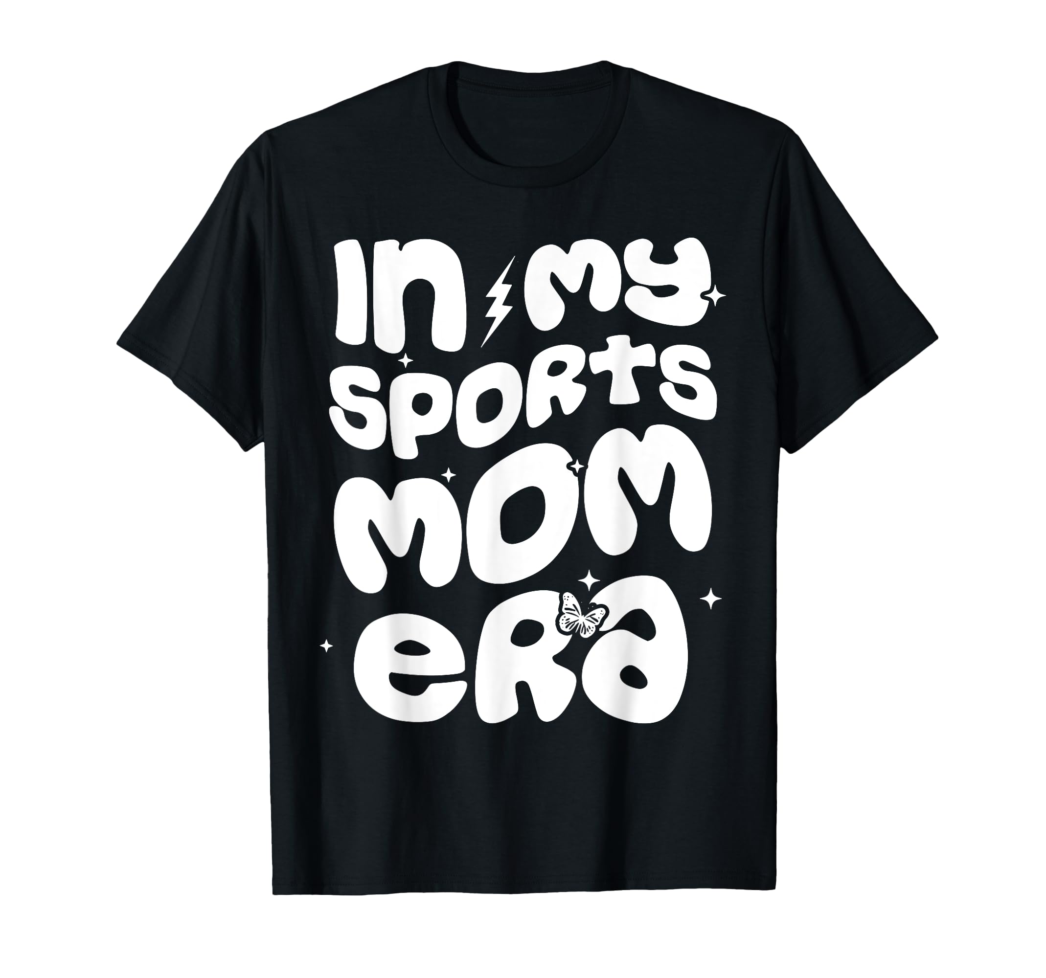 My Sports Mom Era Groovy Mothers Day T-Shirt - Fun Novelty Design Unisex - T-Shirt, Sweatshirt, Hoodie