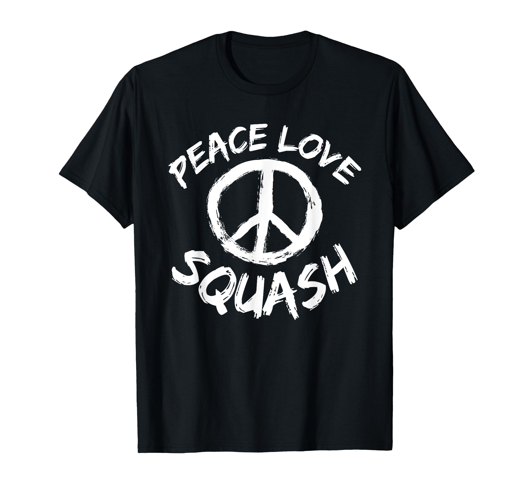 Squash Coach Squash Training Peace Love T-Shirt - Streetwear Style Unisex - T-Shirt, Sweatshirt, Hoodie